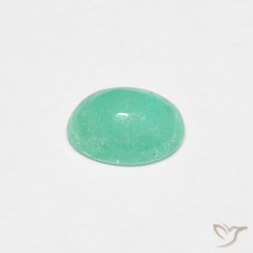 Esmeralda verde pistache Natural 0.44ct, oval, Translúcido