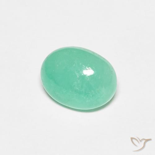 1.12ct Natural Luz verde Esmeralda, oval, Translúcido