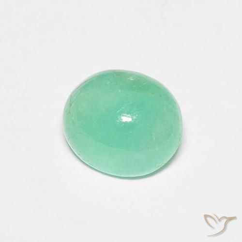 Esmeralda Verde claro Natural 0.77ct, oval, Translúcido