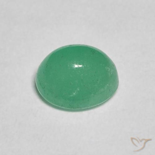 Esmeralda verde elétrico Natural 0.92ct, oval, Translúcido