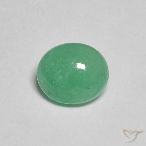 0.95ct Natural Menta verde Esmeralda, oval, Translúcido