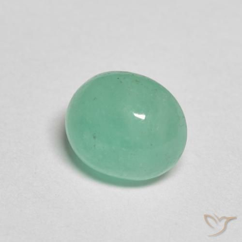 Esmeralda Verde claro Natural 1.13ct, oval, Translúcido