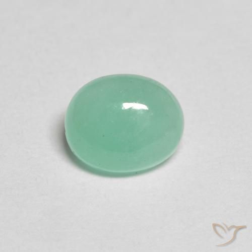 0.69ct Natural Luz verde Esmeralda, oval, Translúcido