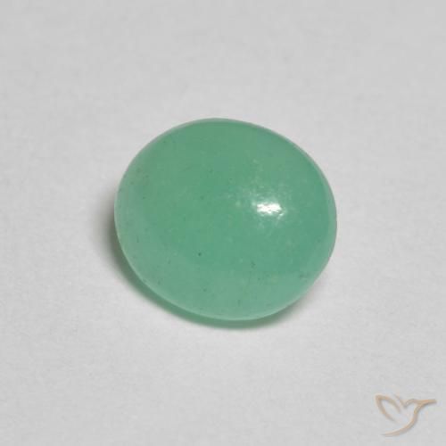 Esmeralda Luz verde Natural 0.88ct, oval, Translúcido