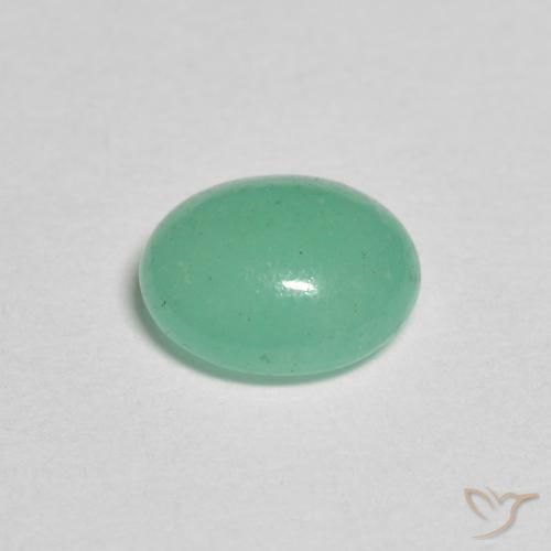 Esmeralda Luz verde Natural 0.88ct, oval, Translúcido