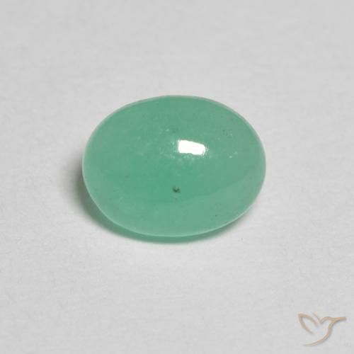 0.78ct Natural verde pistache Esmeralda, oval, Translúcido