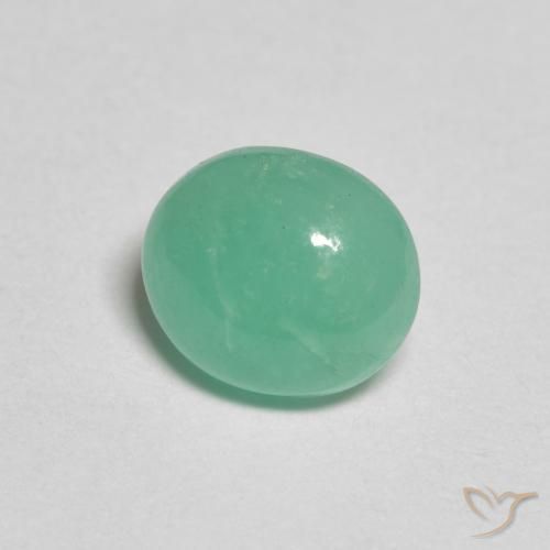 Esmeralda Verde claro Natural 0.95ct, oval, Translúcido