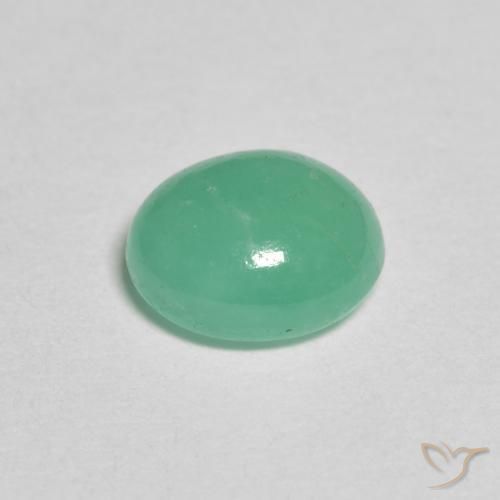 Esmeralda Verde claro Natural 0.95ct, oval, Translúcido