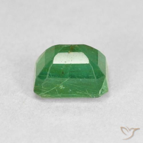 Esmeralda Verde médio Natural 0.59ct, Corte Octógono / Esmeralda, SI