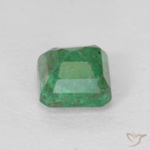 Esmeralda Verde médio Natural 0.40ct, Corte Octógono / Esmeralda, SI