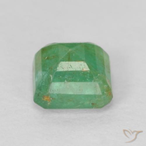 Esmeralda Verde médio Natural 0.45ct, Corte Octógono / Esmeralda, SI