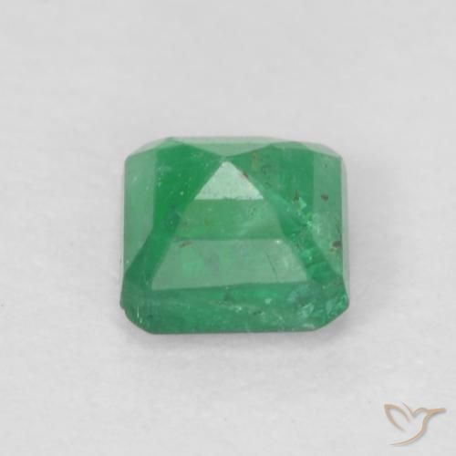 Esmeralda Verde médio Natural 0.27ct, Corte Octógono / Esmeralda, SI