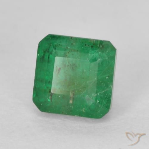 Esmeralda Verde médio Natural 0.52ct, Corte Octógono / Esmeralda, SI