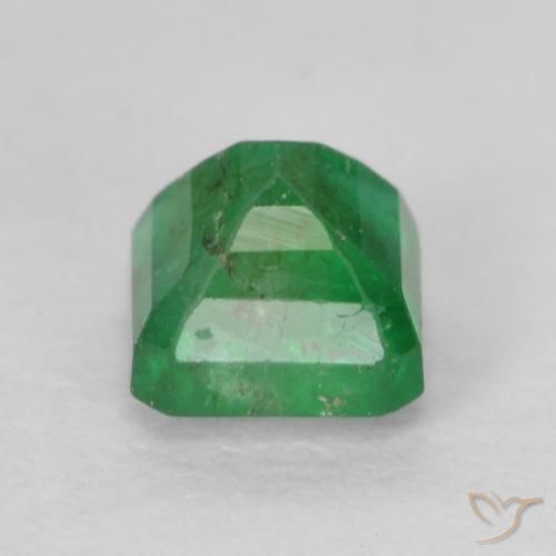 Esmeralda Verde médio Natural 0.52ct, Corte Octógono / Esmeralda, SI