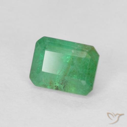 Esmeralda Verde médio Natural 0.43ct, Corte Octógono / Esmeralda, SI