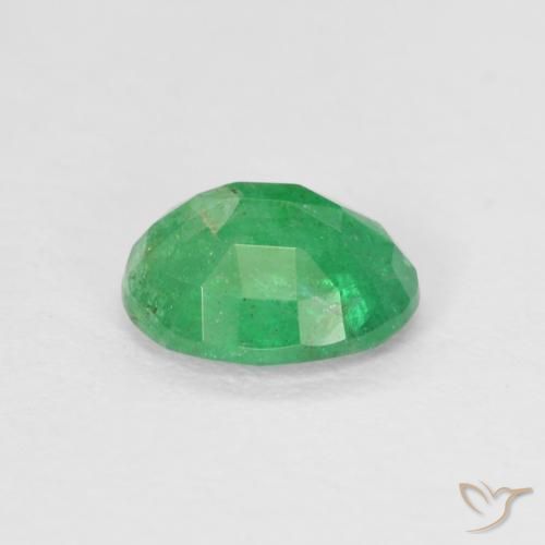 Esmeralda Verde Brilhante Natural 0.47ct, oval, SI
