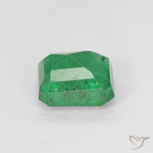 Esmeralda Luz verde Natural 0.59ct, Corte Octógono / Esmeralda, SI