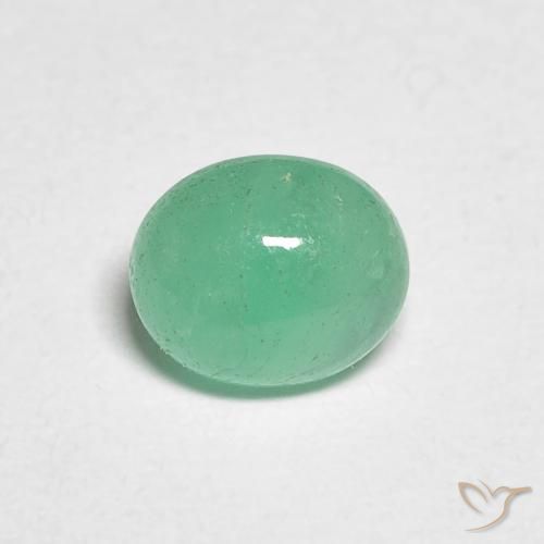 0.73ct Natural Menta verde Esmeralda, oval, Translúcido