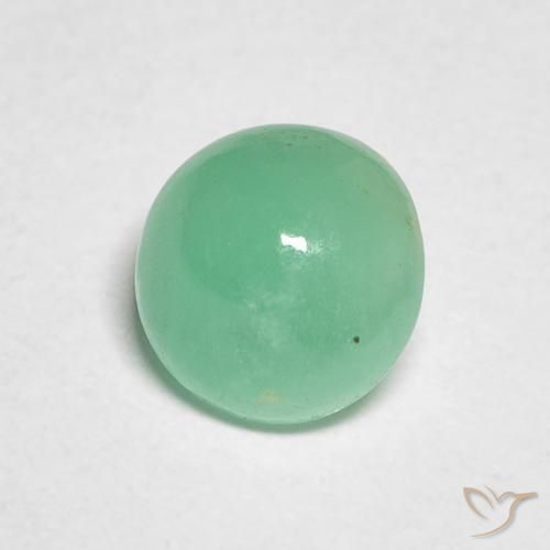 Esmeralda verde pistache Natural 0.88ct, Redondo, Translúcido