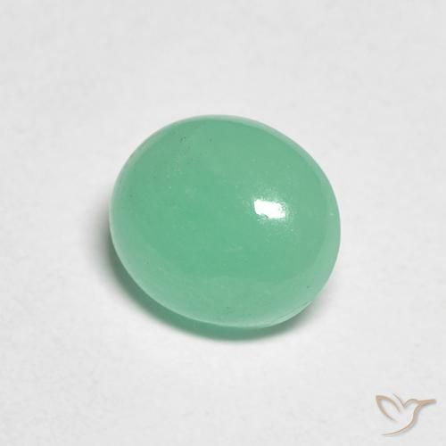 Esmeralda Verde médio Natural 1.14ct, oval, Translúcido