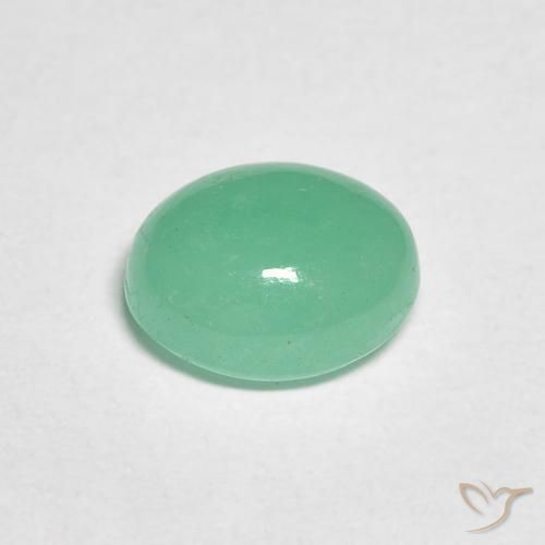 Esmeralda Verde médio Natural 1.14ct, oval, Translúcido