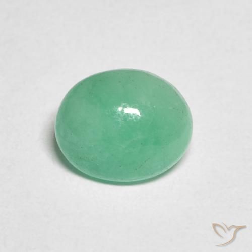 1.02ct Natural Menta verde Esmeralda, oval, Translúcido