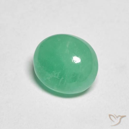 Esmeralda Verde médio Natural 1.17ct, oval, Translúcido