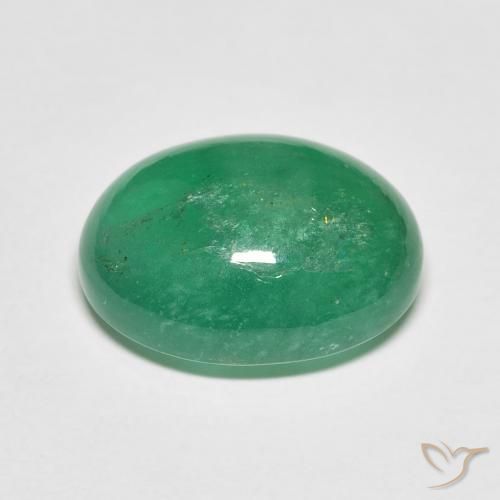 Esmeralda Luz verde Natural 8.05ct, oval, Translúcido