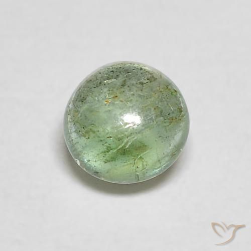 0.32ct Natural Amarelo Claro Verde Esmeralda, Redondo, Transparente