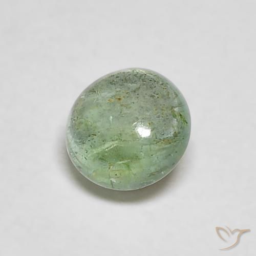 Esmeralda Amarelo Claro Verde Natural 0.32ct, Redondo, Transparente