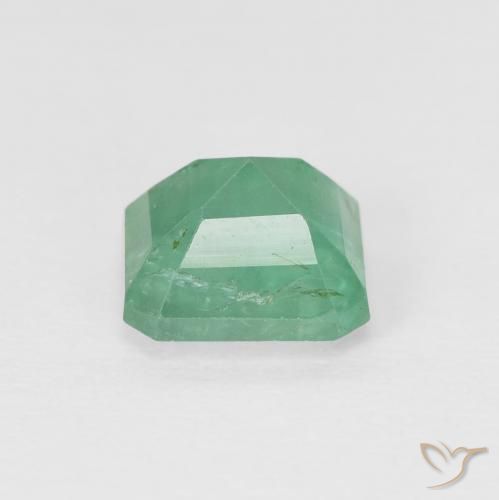 Esmeralda Luz verde Natural 1.33ct, Corte Octógono / Esmeralda, SI