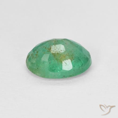 Esmeralda Verde médio Natural 0.80ct, oval, VS-SI
