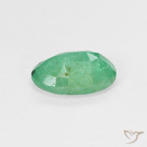 Esmeralda Verde médio Natural 0.76ct, oval, VS-SI
