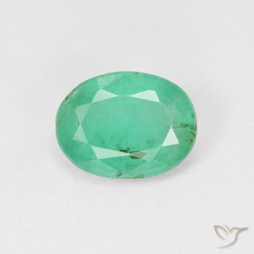 1.28ct Natural Verde médio Esmeralda, oval, VS-SI