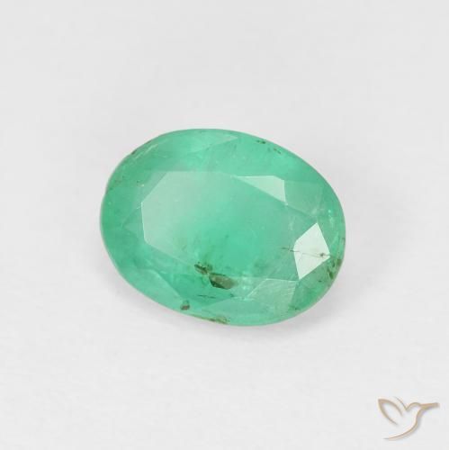 Esmeralda Verde médio Natural 1.28ct, oval, VS-SI