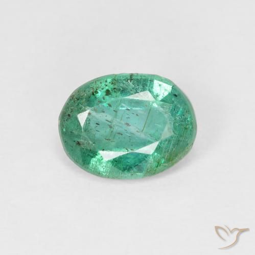 1.09ct Natural Verde Frio Esmeralda, oval, VS-SI