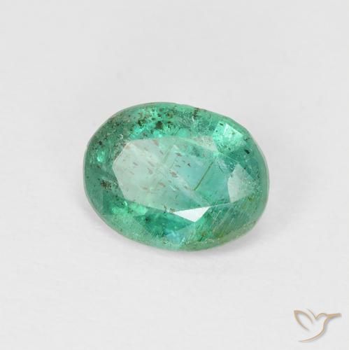 Esmeralda Verde Frio Natural 1.09ct, oval, VS-SI