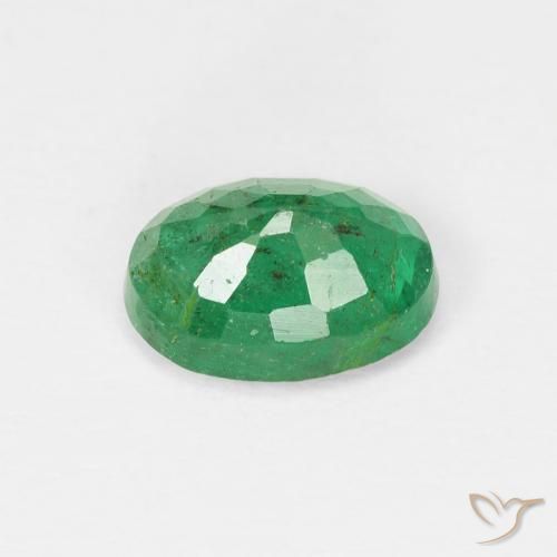 Esmeralda Verde médio Natural 0.95ct, oval, SI
