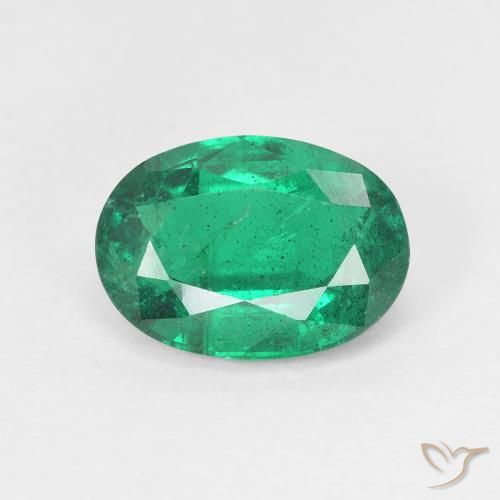 1.93ct Natural verde escuro Esmeralda, oval, VS