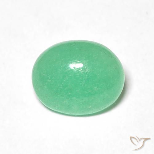 0.99ct Natural Luz verde Esmeralda, oval, Translúcido