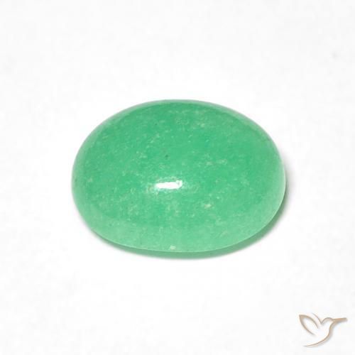 Esmeralda Luz verde Natural 0.99ct, oval, Translúcido