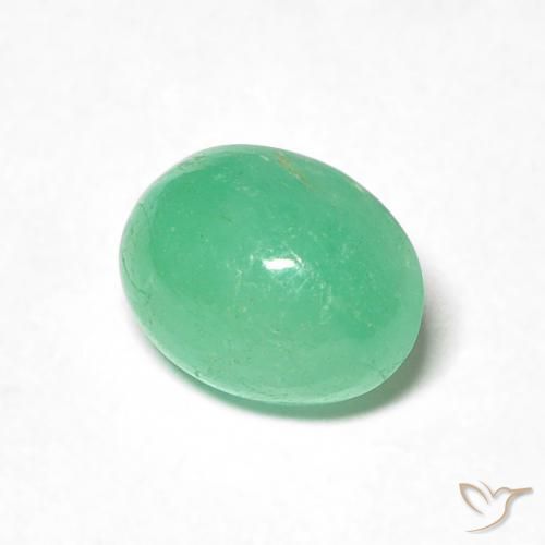 Esmeralda Verde claro Natural 1.14ct, oval, Translúcido