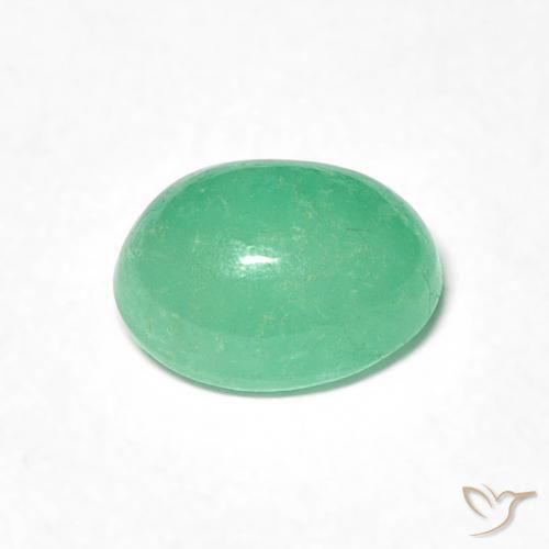 Esmeralda Verde claro Natural 1.14ct, oval, Translúcido