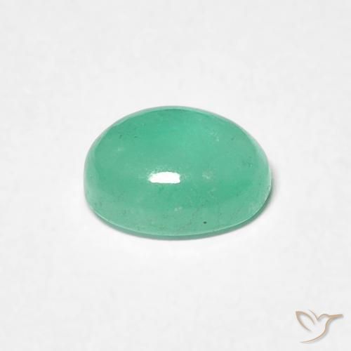Esmeralda Verde claro Natural 0.82ct, oval, Translúcido