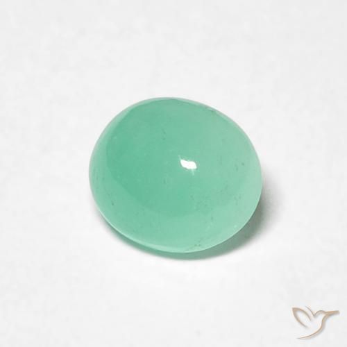 Esmeralda Verde claro Natural 0.62ct, oval, Translúcido