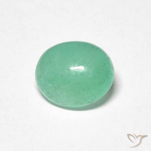 0.89ct Natural Luz verde Esmeralda, oval, Translúcido
