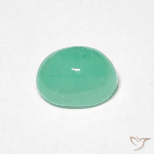 Esmeralda Verde claro Natural 0.73ct, oval, Translúcido