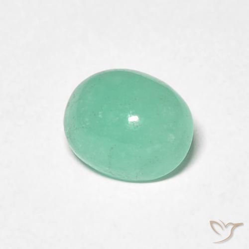 Esmeralda verde pistache Natural 1.11ct, oval, Translúcido