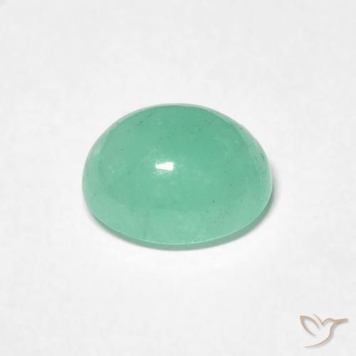 Esmeralda verde pistache Natural 1.11ct, oval, Translúcido