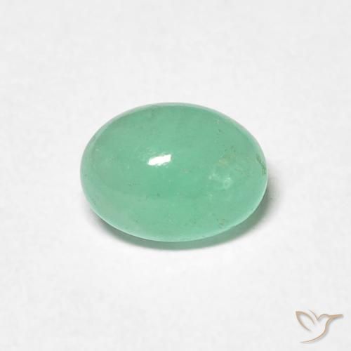 0.72ct Natural verde pistache Esmeralda, oval, Translúcido